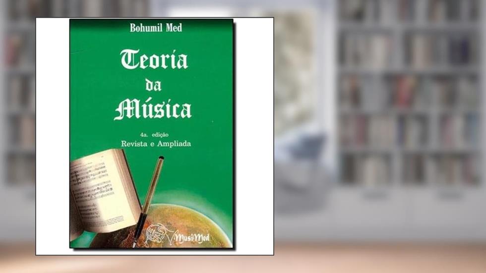 Teoria da Música, do autor Bohumil Med