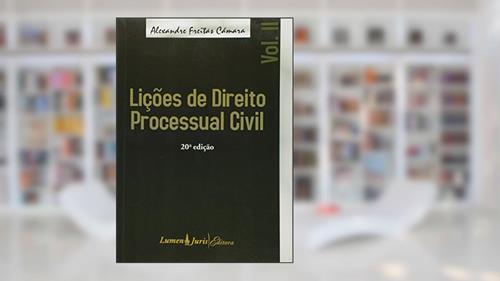 Capa de Lições de Direito Processual CivilVolume 02, do autor Alexandre Freitas Câmara