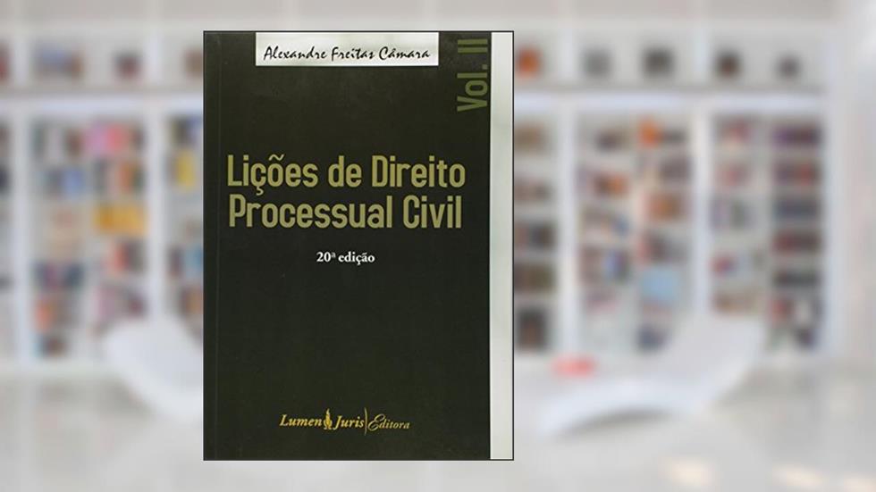 Lições de Direito Processual CivilVolume 02, do autor Alexandre Freitas Câmara