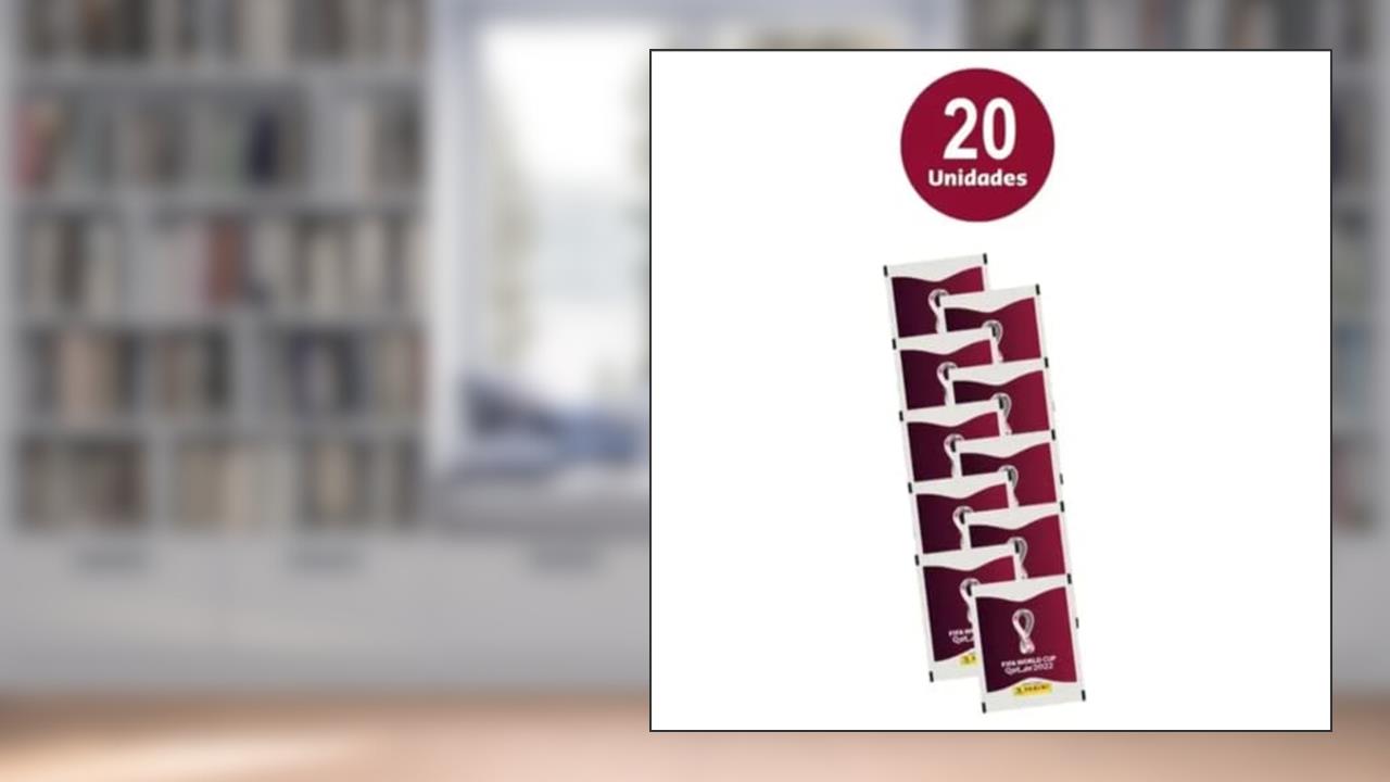 Kit Figurinhas Copa Do Mundo Qatar 2022 (20 Envelopes), do autor Panini