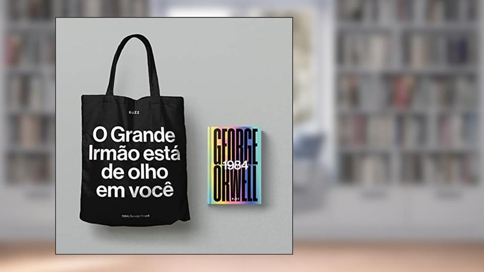 1984 + Ecobag, do autor George Orwell