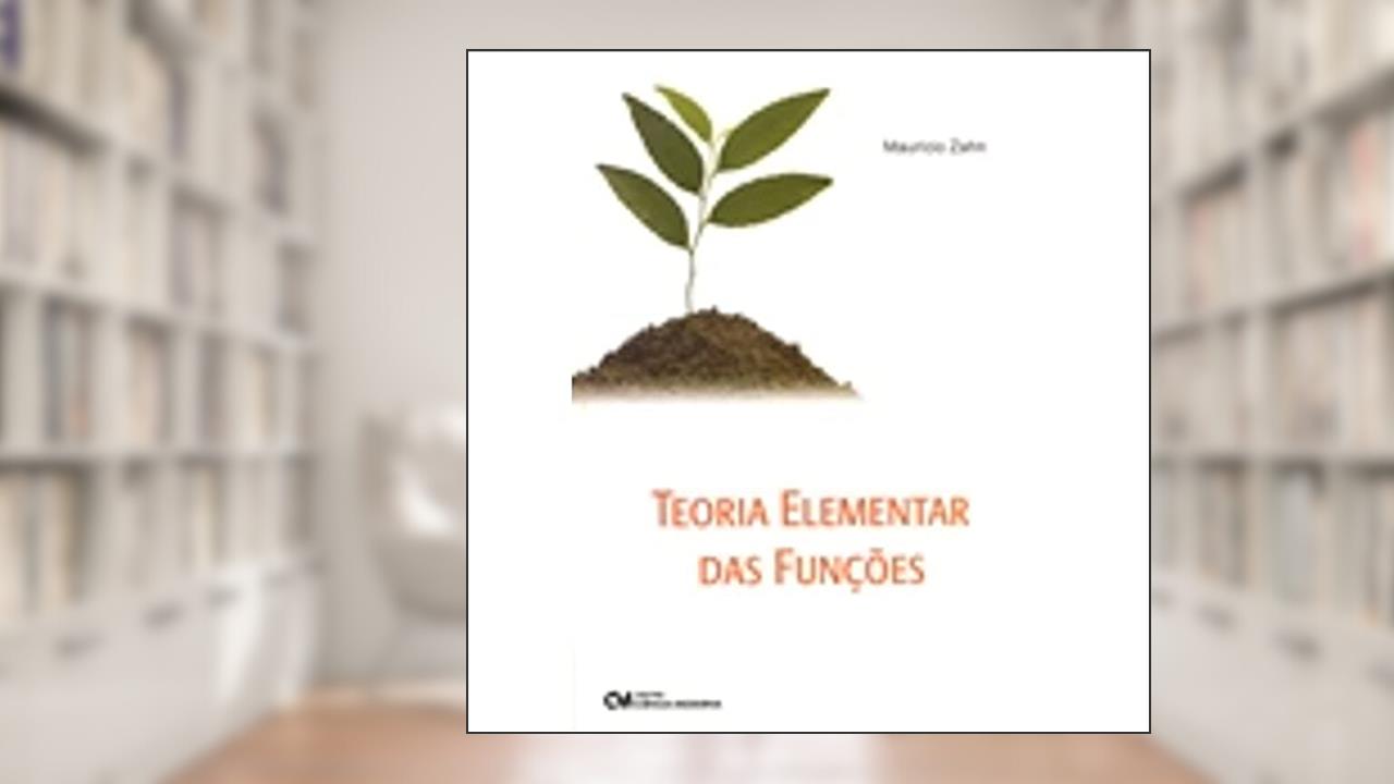 Capa de Teoria Elementar das Funcoes - 1, do autor Zahn