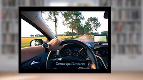Capa de Conta-quilómetros: Registo de quilómetros e custos de viagens de trabalho | Controle de viagens de negócios para trabalhadores independentes e empresários (Portuguese Edition), do autor Publicações Amor de Formiguinha