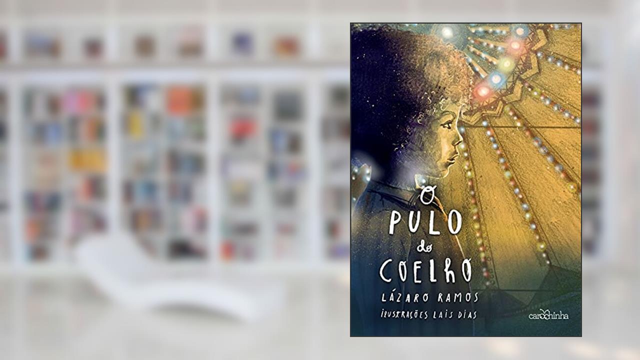 O pulo do coelho [capa menino], do autor Lázaro Ramos