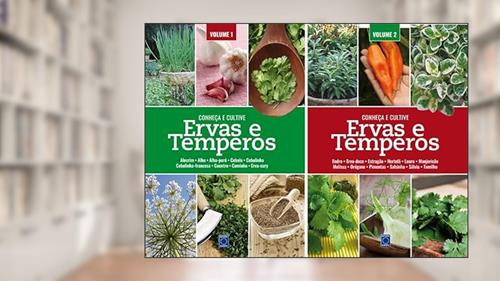 Capa de Ervas e Temperos: Conheça e Cultive (Coleção - 2 volumes), do autor Editora Europa