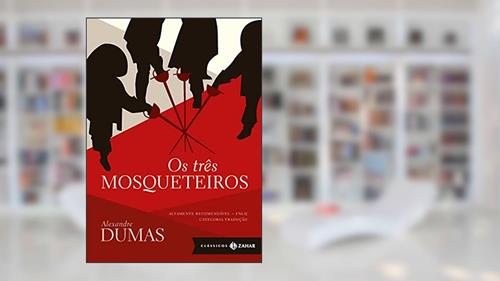 Capa de Os três mosqueteiros: edição bolso de luxo, do autor Alexandre Dumas