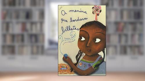 Capa de A menina que bordava bilhetes, do autor Ellen Pestili