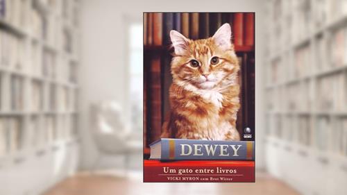 Capa de Dewey - Um Gato Entre Livros, do autor Myron