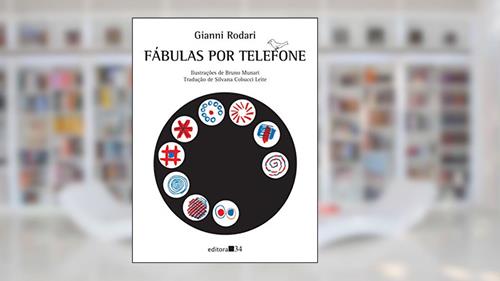 Capa de Fábulas por telefone, do autor Gianni Rodari