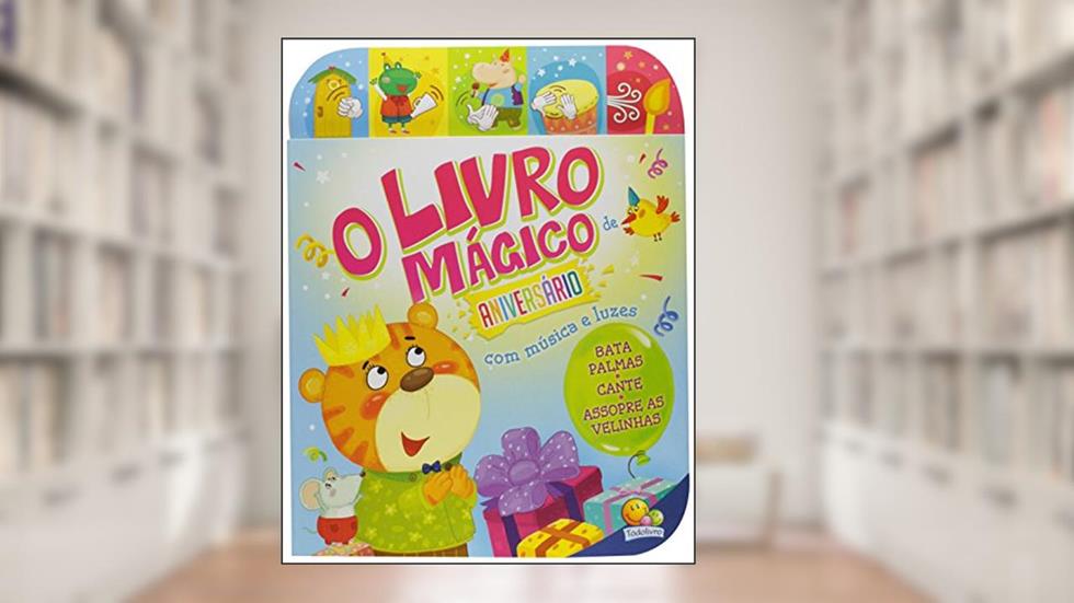 Livro Mágico de Aniversário, do autor Vários Autores