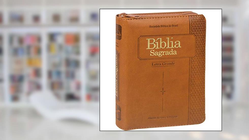 Bíblia Sagrada ARC Letra Grande com índice e zíper: Almeida Revista e Corrigida (ARC), do autor Sociedade Bíblica do Brasil