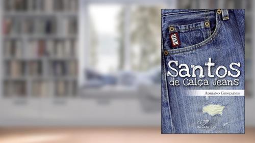 Capa de Santos de Calça Jeans, do autor Adriano Gonçalves