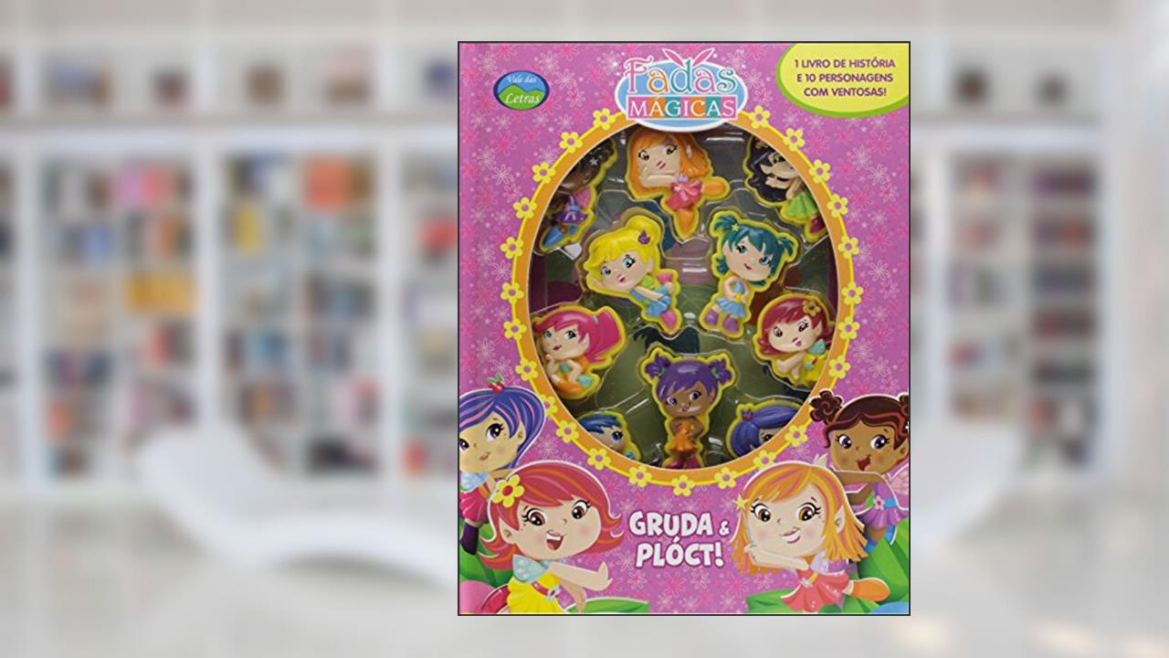 Capa de Gruda e Plóct. Fadas Mágicas, do autor Lier Pires Ferreira