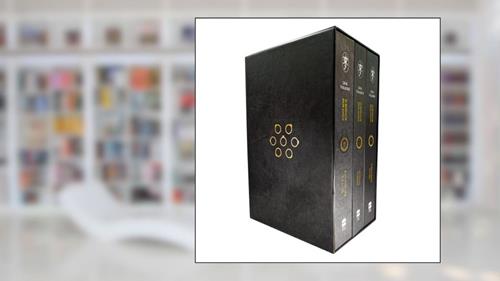 Capa de Box Trilogia O Senhor dos Anéis, do autor J.R.R. Tolkien