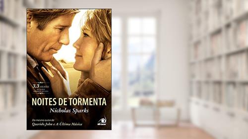 Capa de Noites de Tormenta: Apaixonante e Memorável, do autor Nicholas Sparks