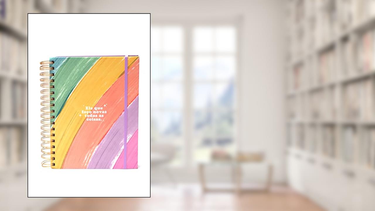 Meu Plano Perfeito, Capa dura, espiral duplo, pastel, do autor Alessandra Rigazzo