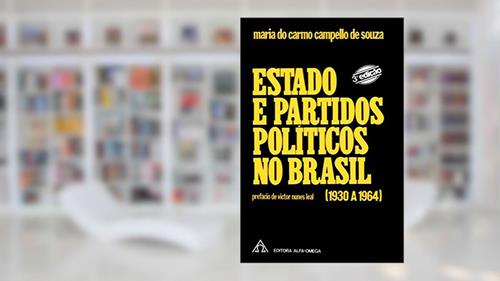 Capa de Estado e Partidos Políticos no Brasil: 1930 a 1964, do autor Maria do Carmo Campello de Souza