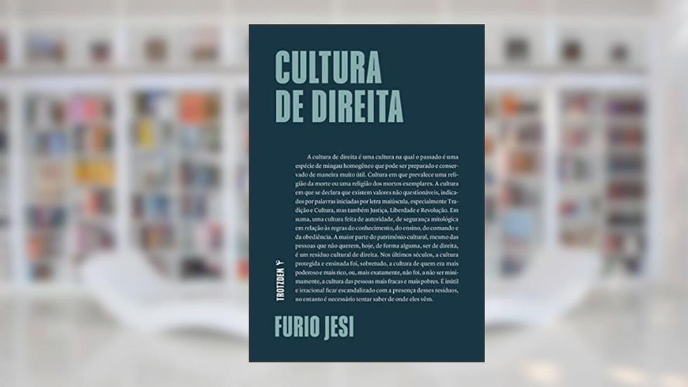 Cultura de Direita, do autor Furio Jesi