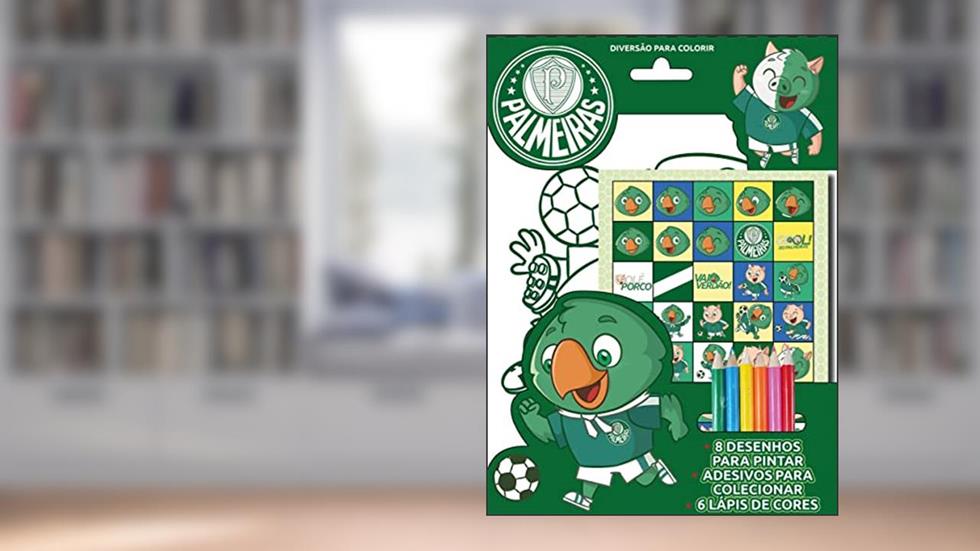 Palmeiras - Diversão para colorir, do autor On Line Editora