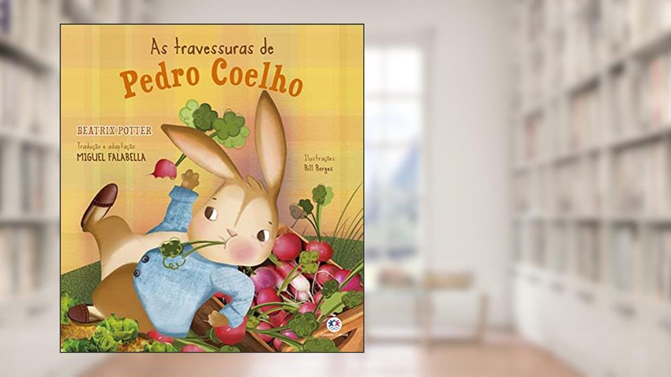 As travessuras de Pedro Coelho, do autor Beatrix Potter
