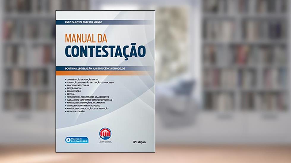 Manual da Contestação, do autor Enzo da Costa Forestie Manzo