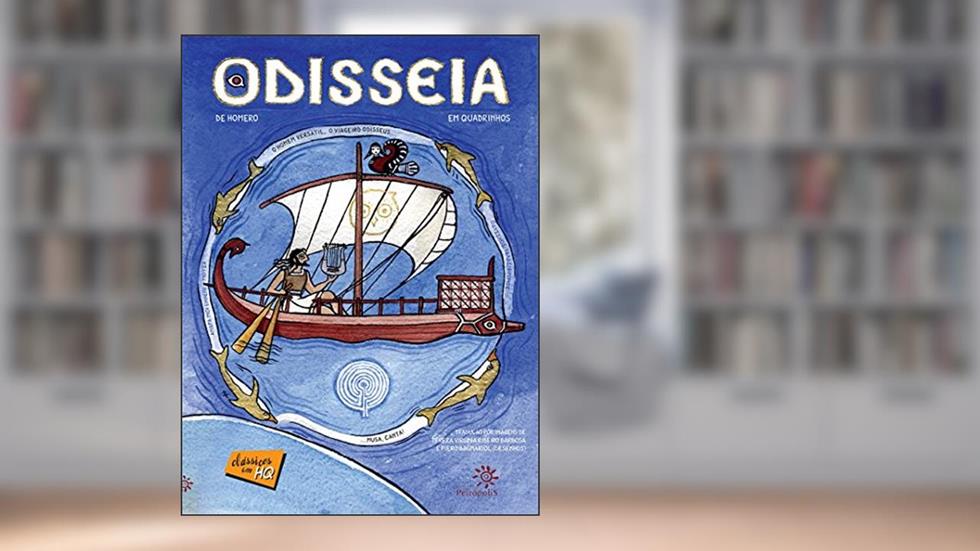Odisseia em quadrinhos, do autor Homero
