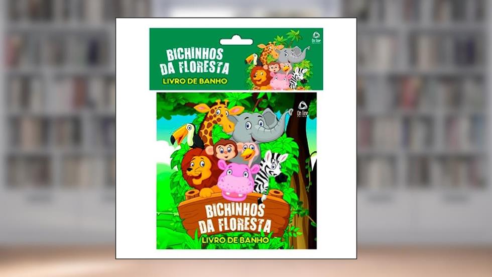 Bichinhos da Floresta Livro de banho, do autor On Line Editora