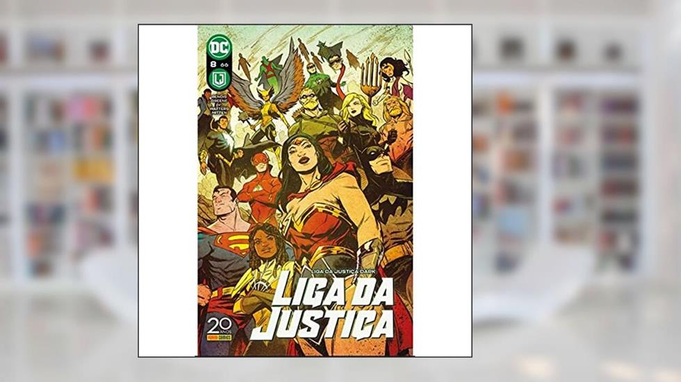 Liga da Justiça - Volume 8 / 66, do autor Sanford Greene