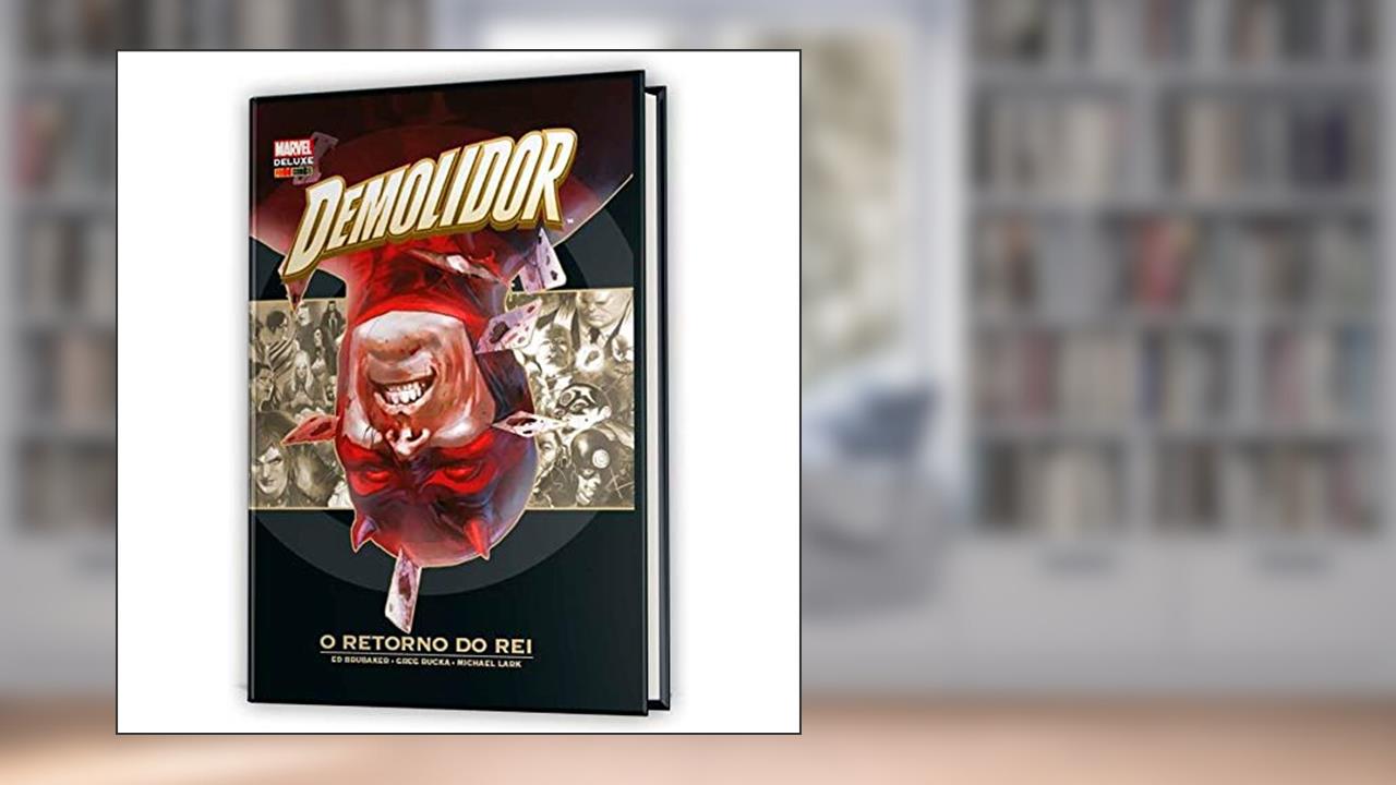 Capa de Demolidor: O Retorno Do Rei, do autor Ed Brubaker; Greg Rucka
