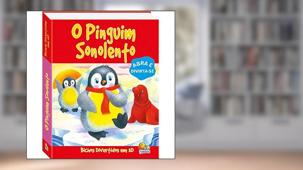 Bichos divertidos em 3D: Pinguim Sonolento, O, do autor THE BOOK COMPANY