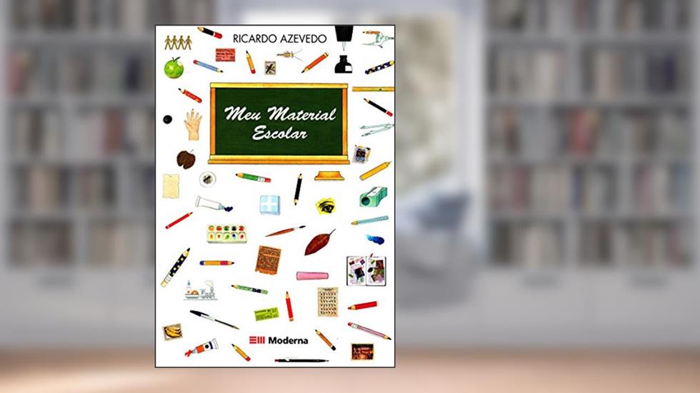 Meu material escolar, do autor Ricardo Azevedo