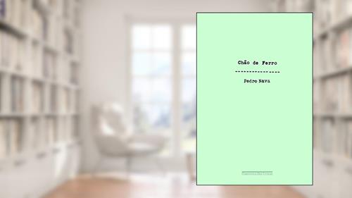 Capa de Chão de ferro, do autor Pedro Nava