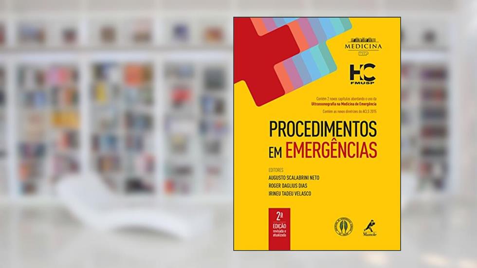 Procedimentos em emergências, do autor Augusto Scalabrini Neto