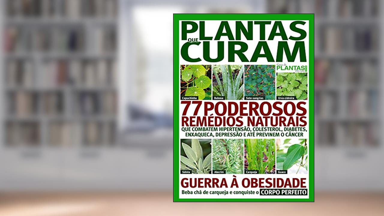 Guia Plantas em Casa Extra: Plantas que Curam, do autor On Line Editora