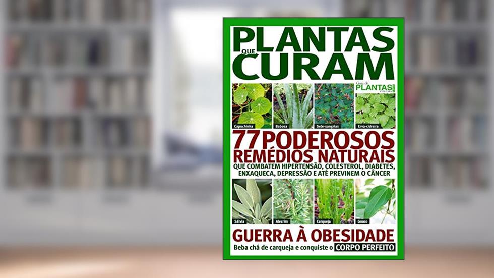 Guia Plantas em Casa Extra: Plantas que Curam, do autor On Line Editora