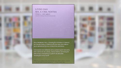 Capa de Livro das Mil e Uma Noites - Volume 3: Ramo egípcio, do autor Anônimo