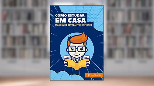 Capa de Como estudar em casa: Manual do estudante confinado, do autor Bruno Oliveira