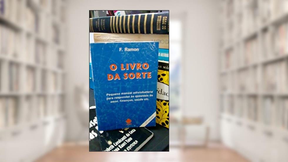 Livro Da Sorte, do autor F. Ramon