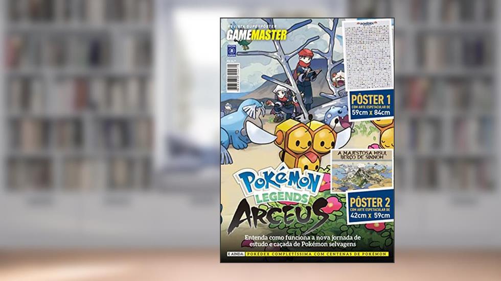Superpôster Game Master - Pokémon Legends Arceus, do autor Editora Europa