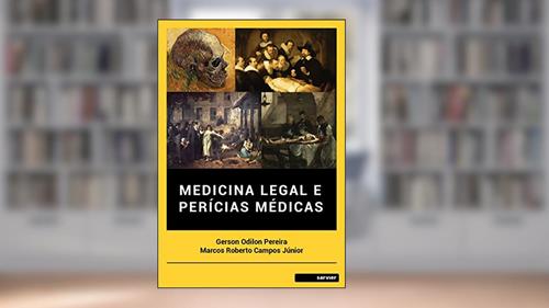 Capa de Medicina Legal e perícias médicas, do autor Gerson Pereira; Marcos R. Júnior