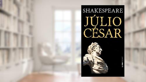 Capa de Júlio César, do autor William Shakespeare