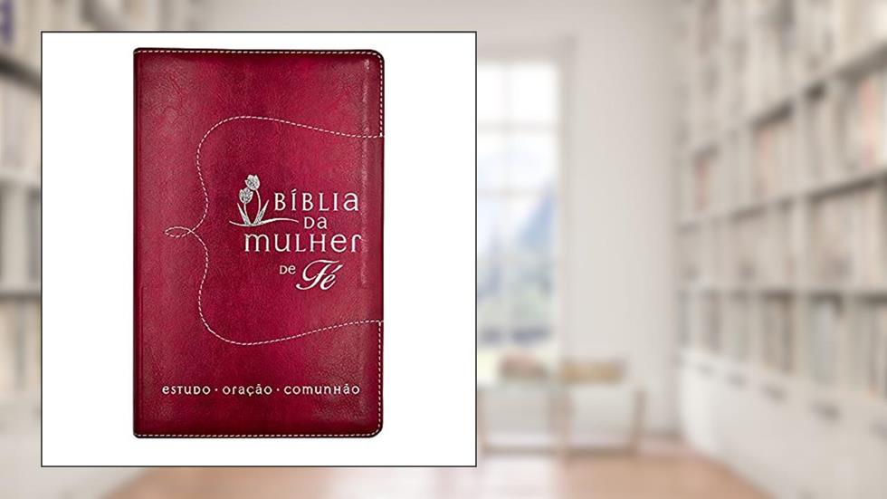 Bíblia da Mulher de Fé, NVI, Couro Soft, Vermelho, do autor Sheila Walsh