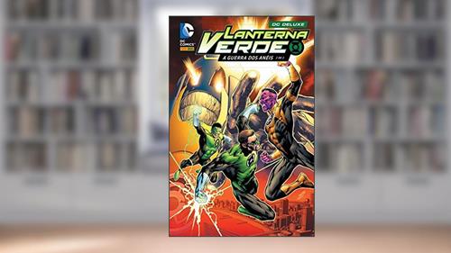 Capa de Lanterna Verde - A Guerra dos Anéis - Volume 2, do autor Geoff Johns