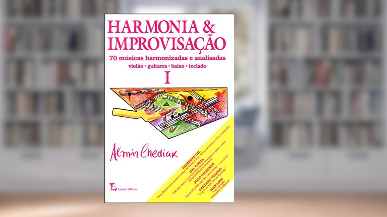 Capa de Harmonia e improvisação - Volume I, do autor Almir Chediak