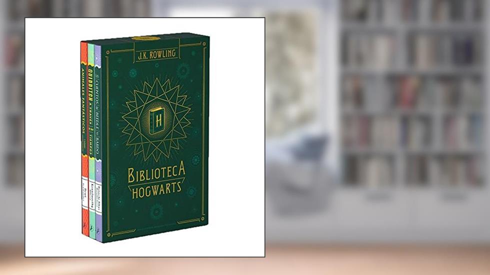 Box Biblioteca Hogwarts, do autor J.K. Rowling
