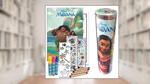 Capa de Disney - Tubo histórias para colorir - Moana, do autor Disney