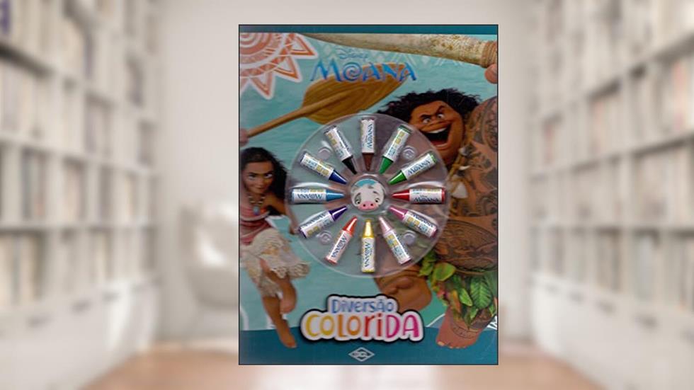 Disney - Cores - Moana, do autor Disney