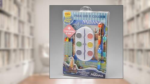 Capa de Disney - Super color pack - Moana, do autor Disney