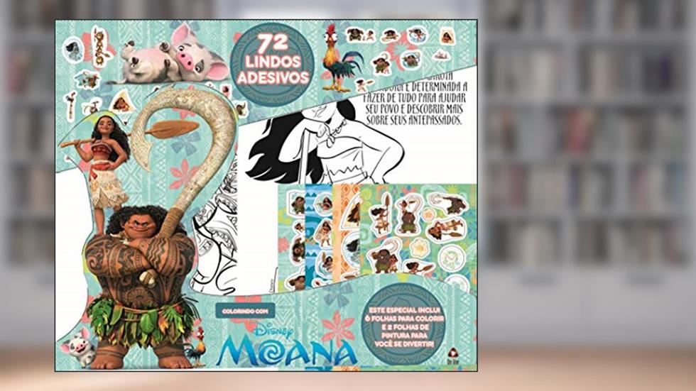 Disney - Colorindo com Moana, do autor On Line Editora