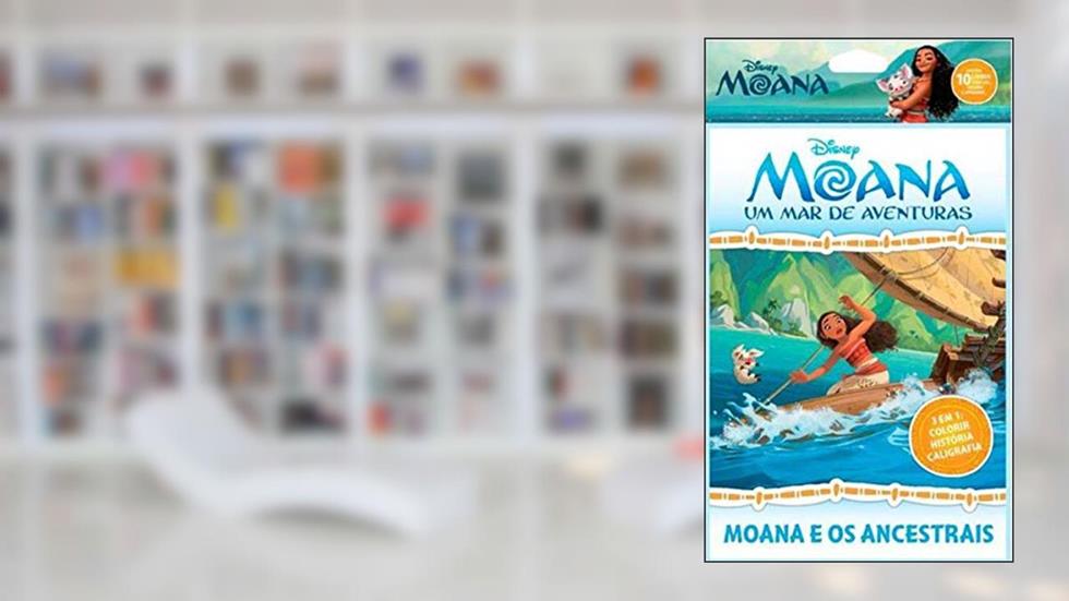 Solapa Colorir Grande Disney. Moana - Caixa com 10 Livros, do autor Jefferson Ferreira
